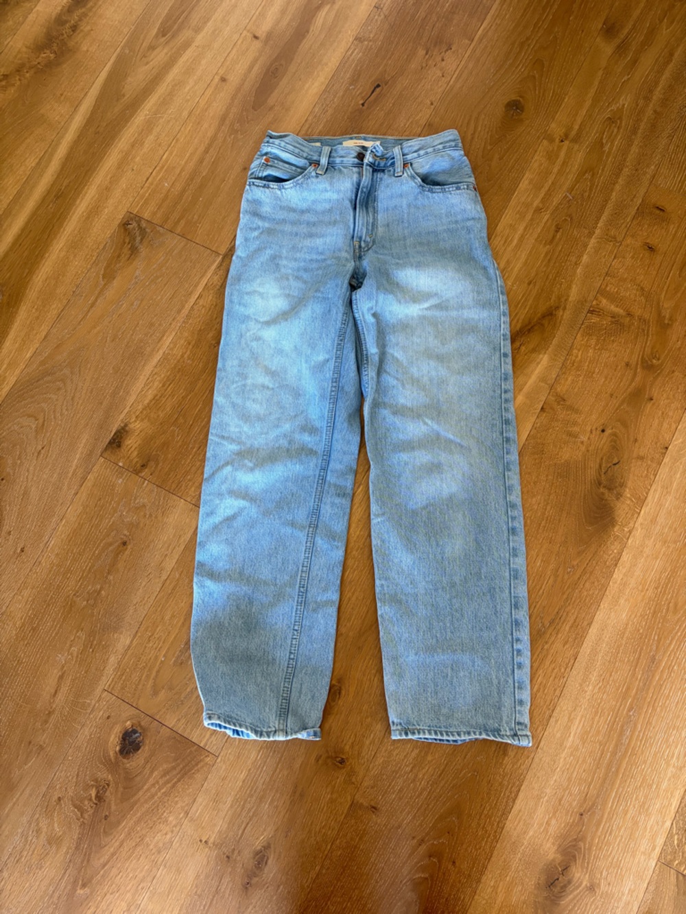 Levi's Light Blue Straight Leg Jeans